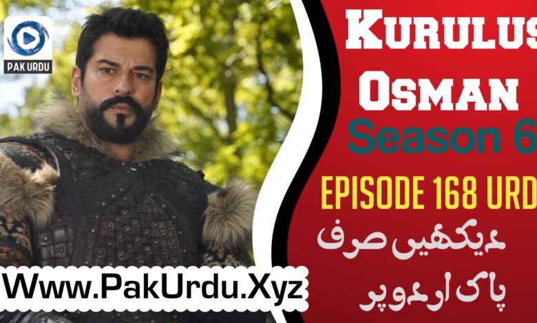 Kurulus Osman Episode 168 Urdu And English Subtitle Free